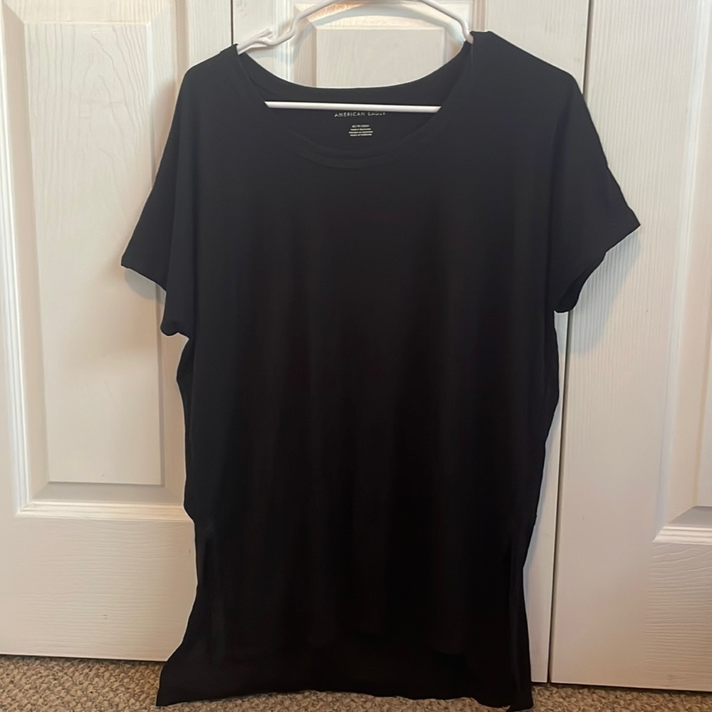 american eagle black swimsuit coverup